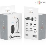 INTENSE - PLUG ANAL 10 VIBRATIONS GODE MÃTALLIQUE AVEC TÃLÃCOMMANDE M